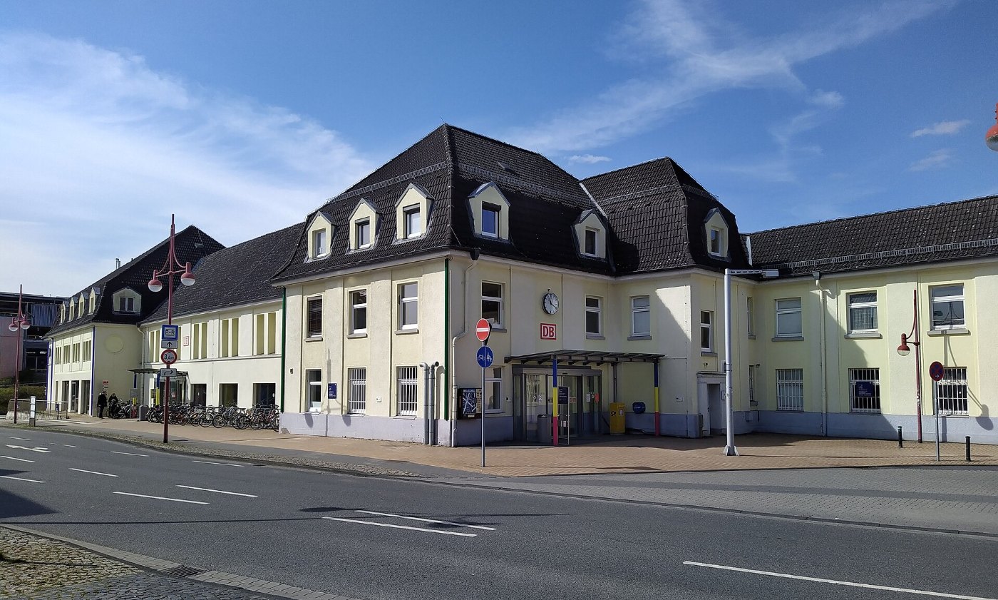 Bahnhof Celle, April 2021