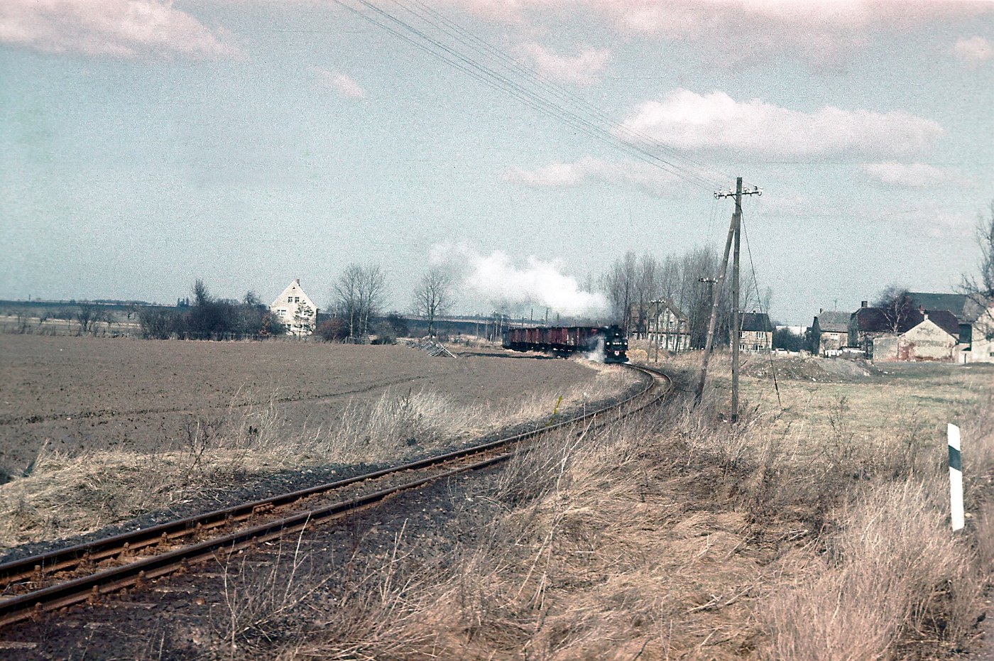 01 480 Güterzug Oschatz Mügeln