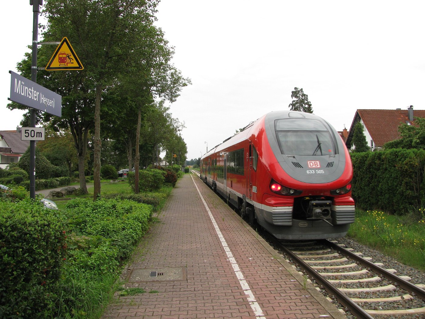 Bahnhof, 1, Münster (Hessen), Landkreis Darmstadt Dieburg
