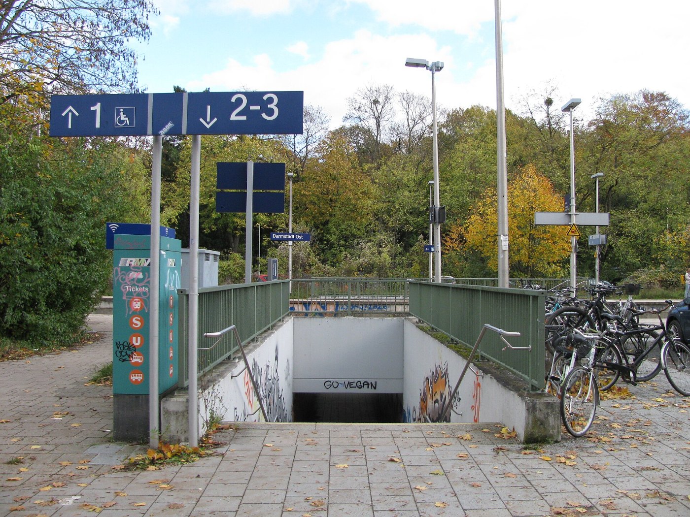 Bahnhof Darmstadt Ost, 7, Darmstadt