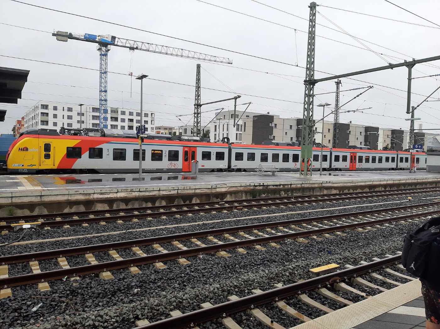 Bahnhof Bad Vilbel Coradia Continental der HLB