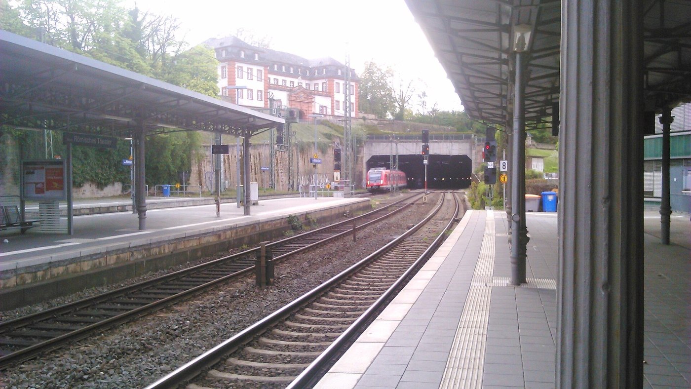 S8 Mainzer Eisenbahntunnel 2017