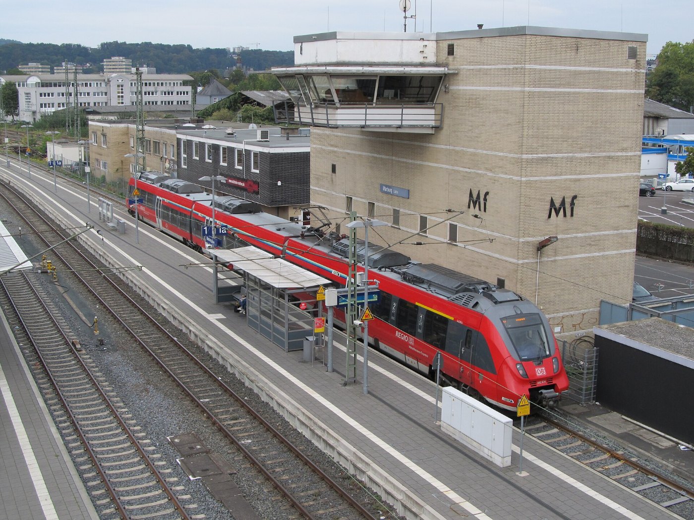 Bahnhof, 2, Marburg, Landkreis Marburg Biedenkopf