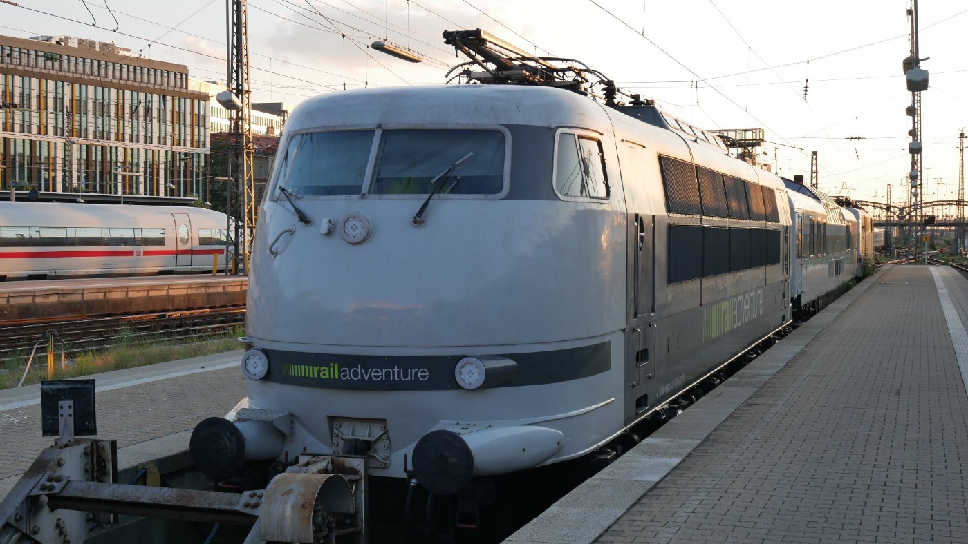 DB Class 103 Munich Hauptbahnhof