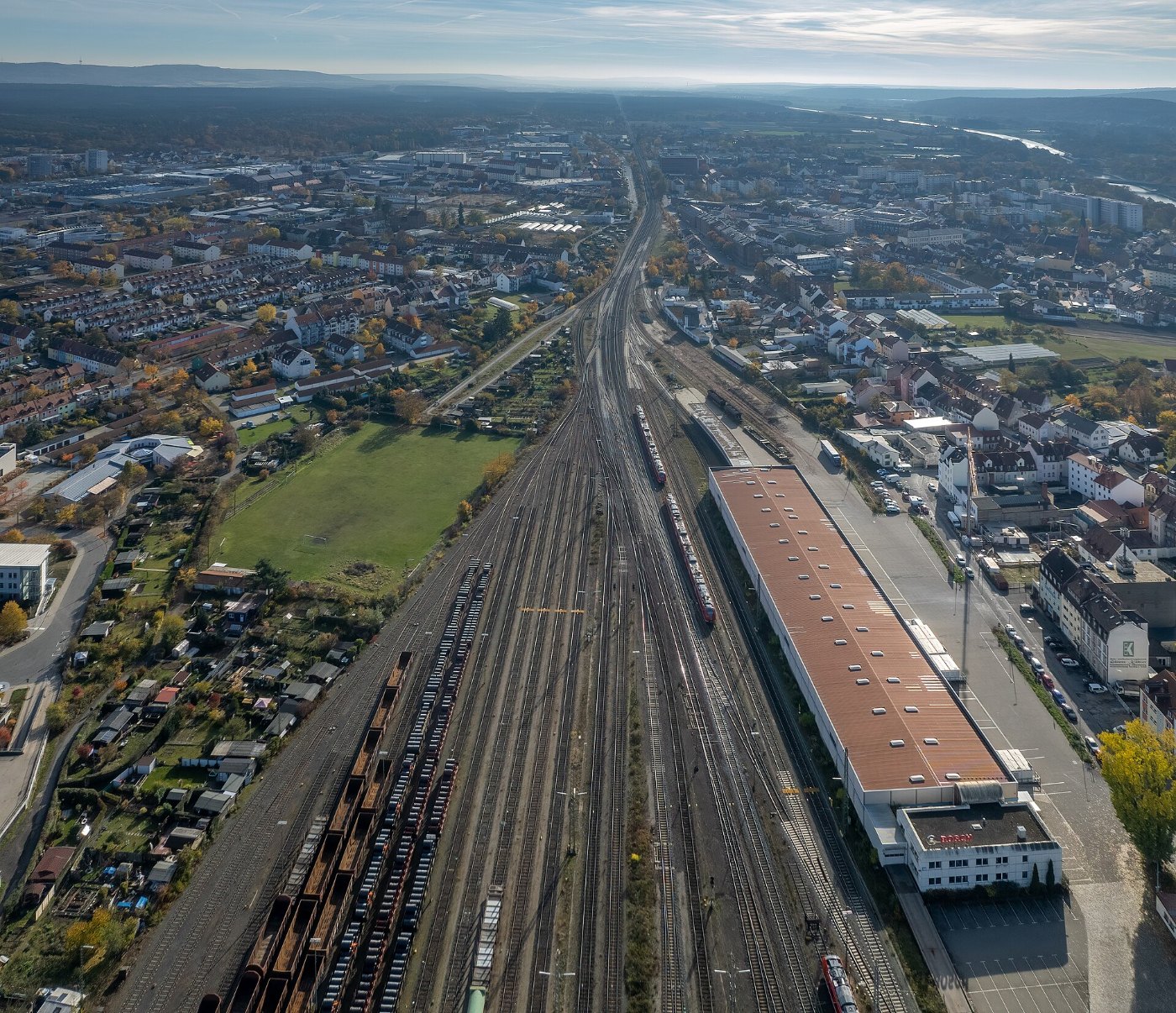 Bamberg Bahnhof Gleise RM