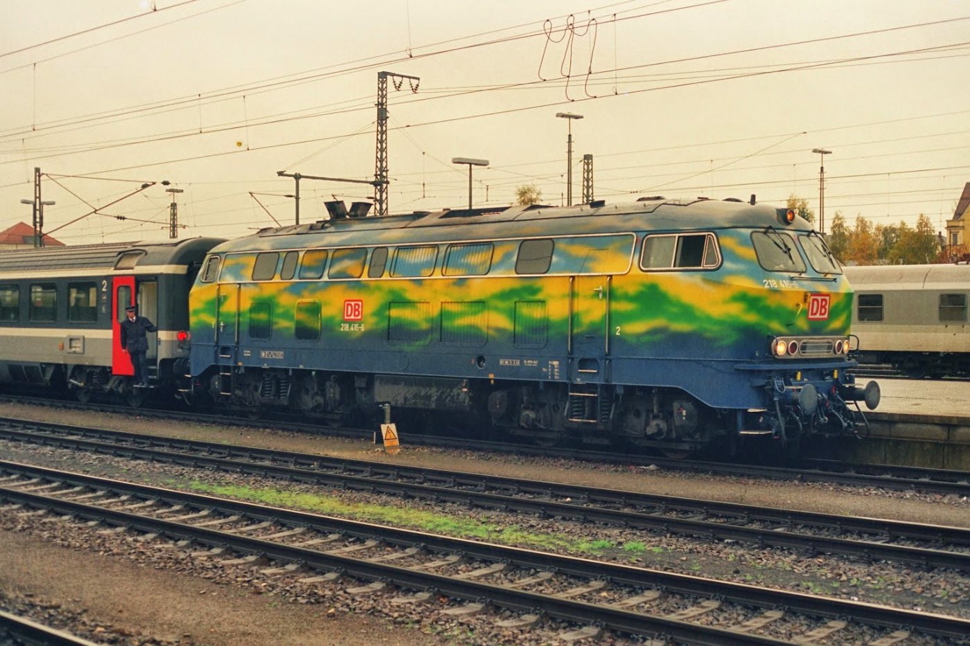 Baureihe 218 416 6 der Deutschen Bundesbahn (DB)