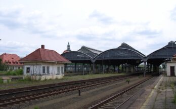 Bahnhofshalle Görlitz Westeinfahrt
