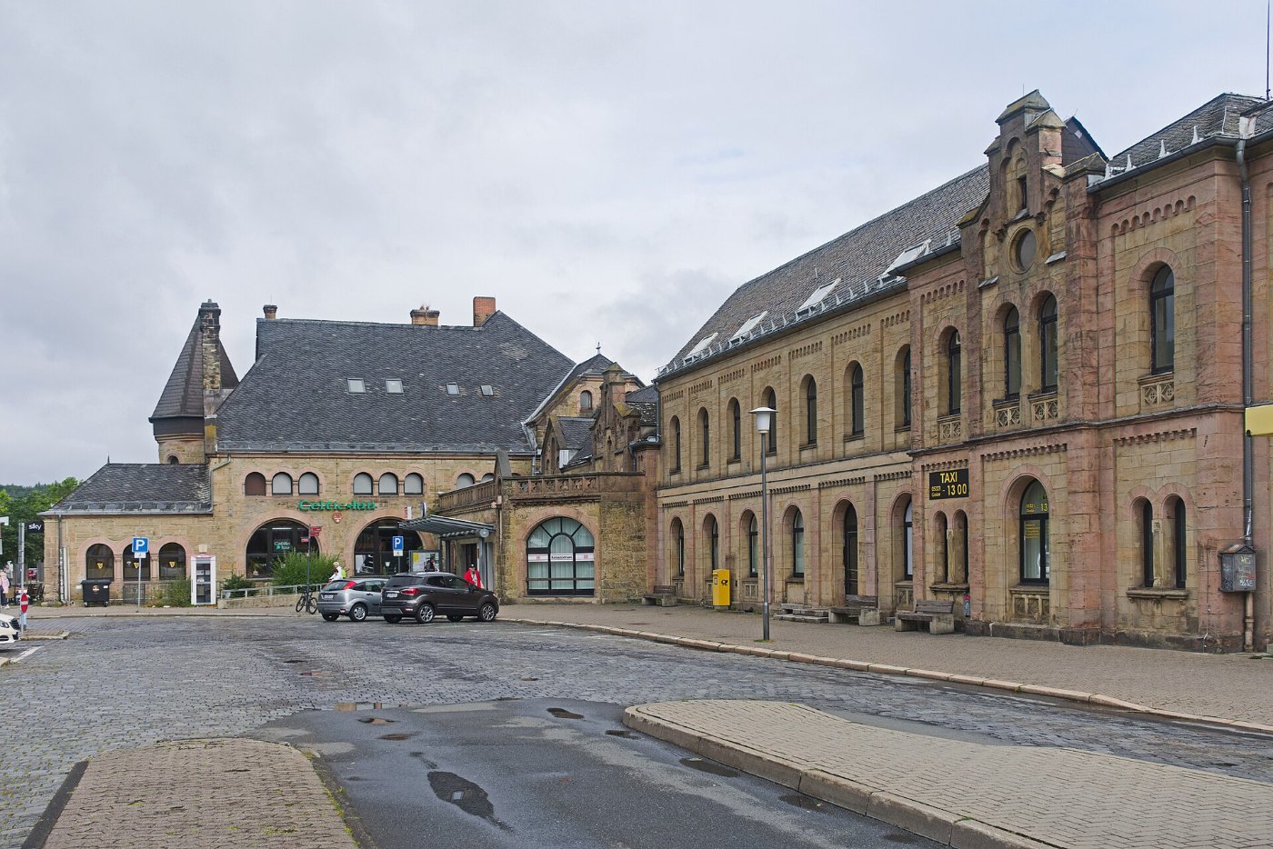 Goslar railway station exterior