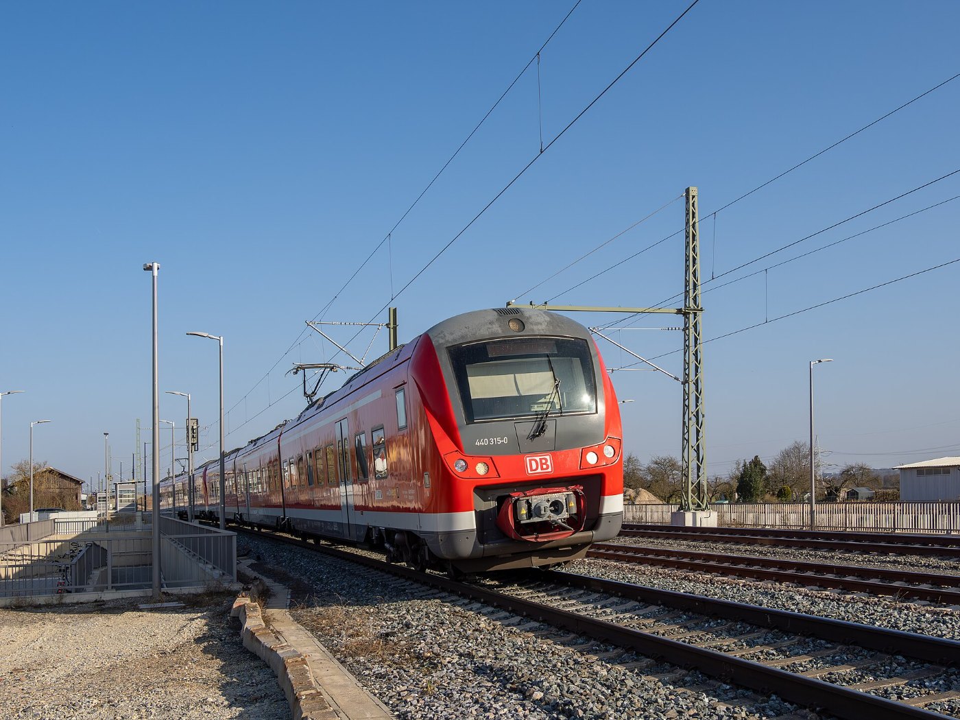 Oberhaid Bahnhof DBAG 440 RM