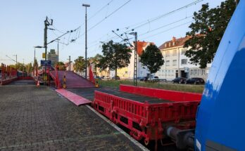 Deutschland BTE Autoreisezug Lörrach Güterbahnhof ARZ DDm Entladung neue