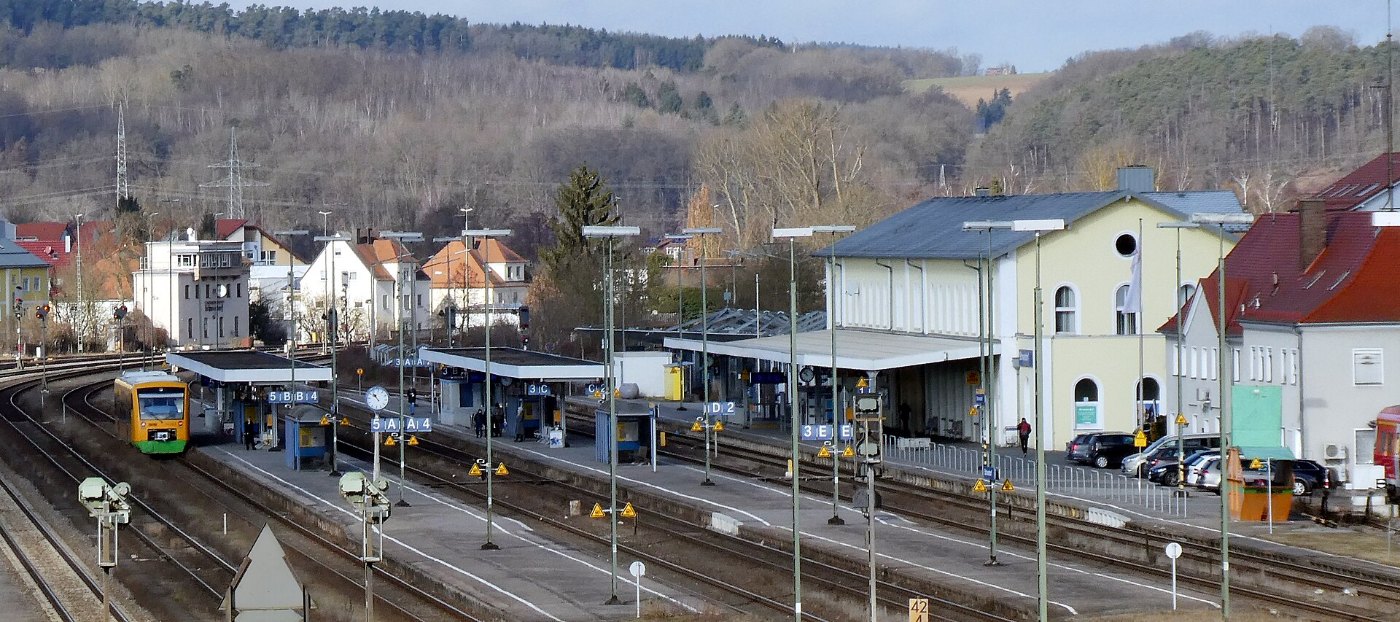 Schwandorf, Bahnhof v SO, 2
