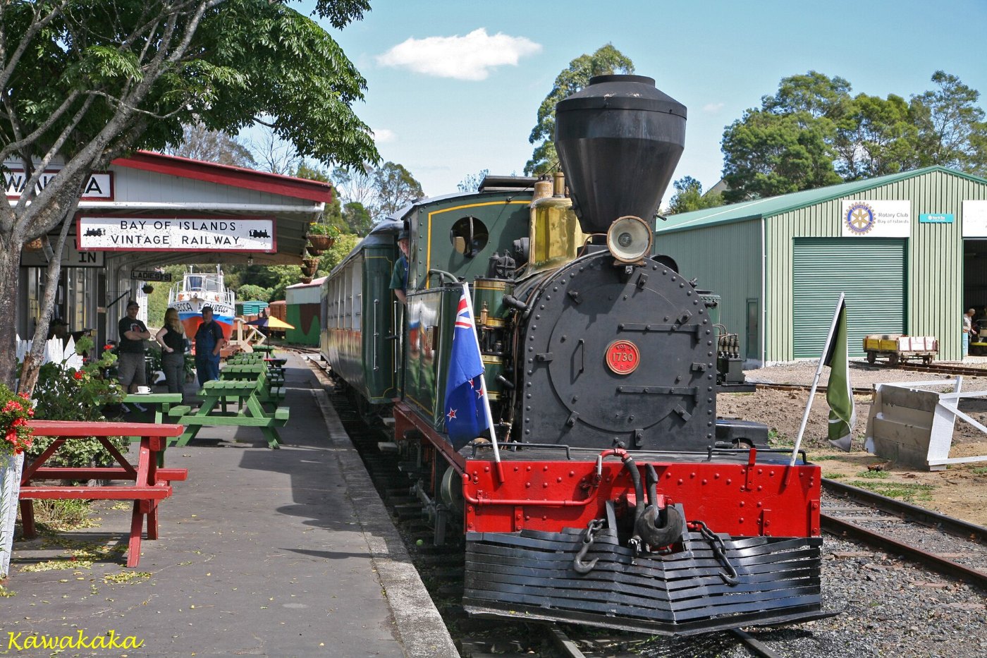 0 3056 Kawakawa Neuseeland Museumsbahn (museum railway)