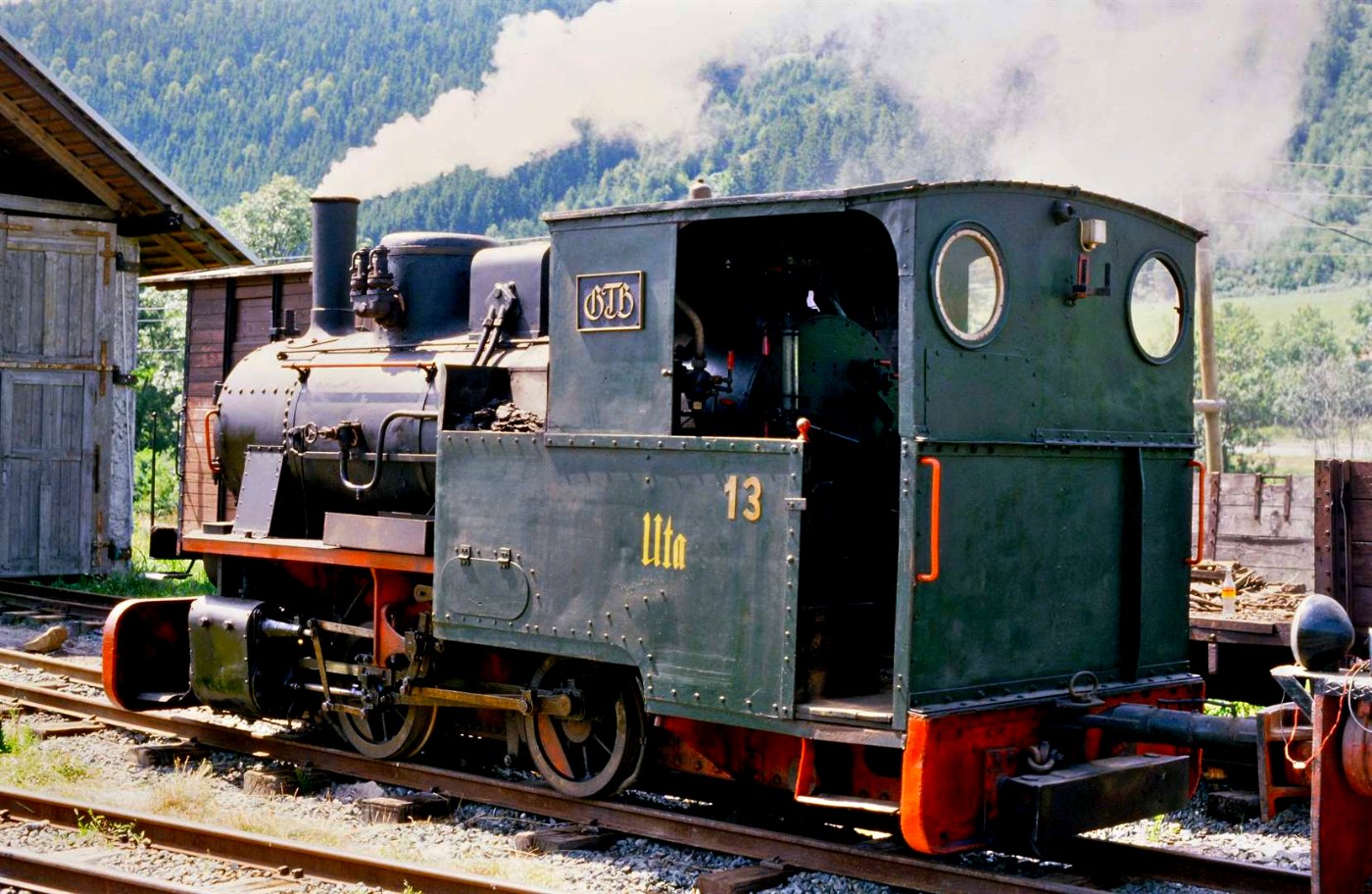 Dampflok Uta. Gurktalbahn