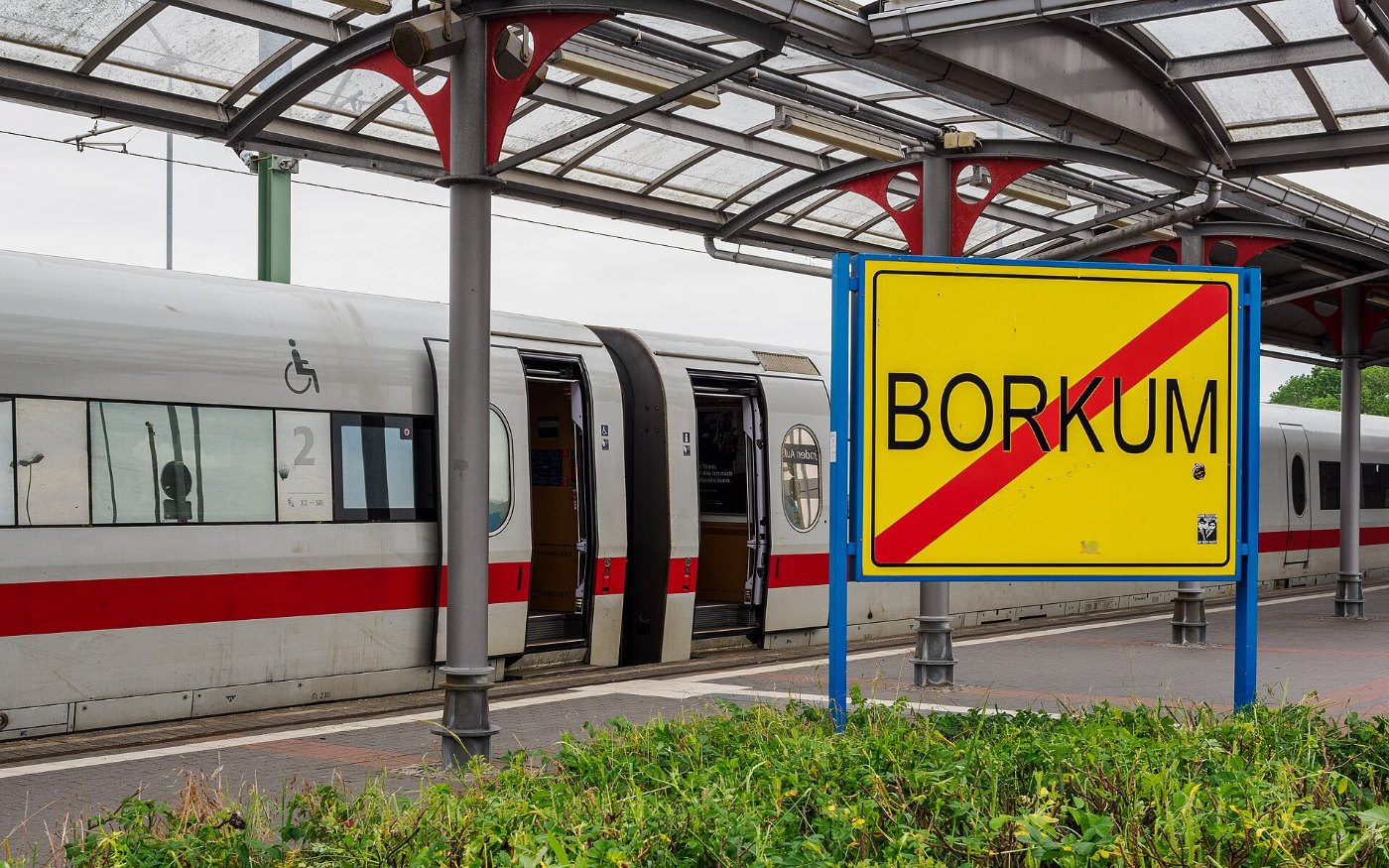 Bahnhof Emden Außenhafen nicht Borkum (2024)