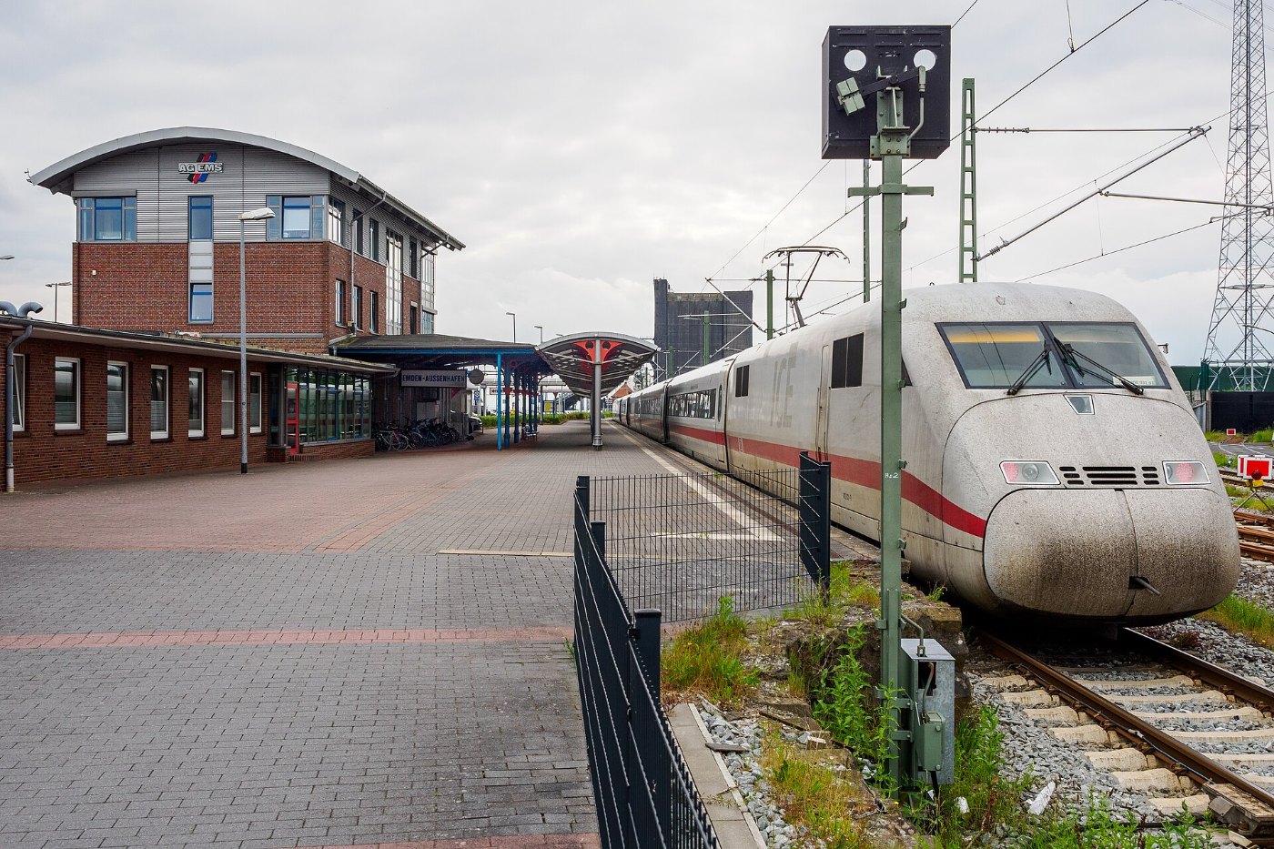 Bahnhof Emden Außenhafen ist ICE Bahnhof (2024)
