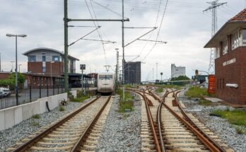 Bahnhof Emden Außenhafen, ICE & Stellwerk (2024)
