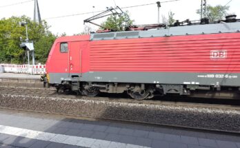 Mainz Kastel Rangierfahrt einer BR 189
