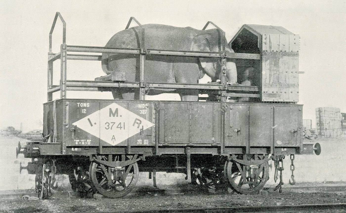 Indian Midland Railway wagon 1897