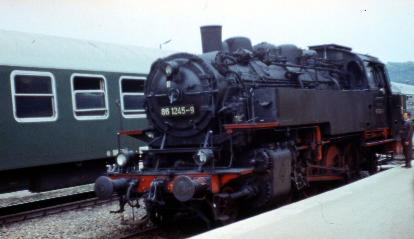 Dampflokomotive der Baureihe 86