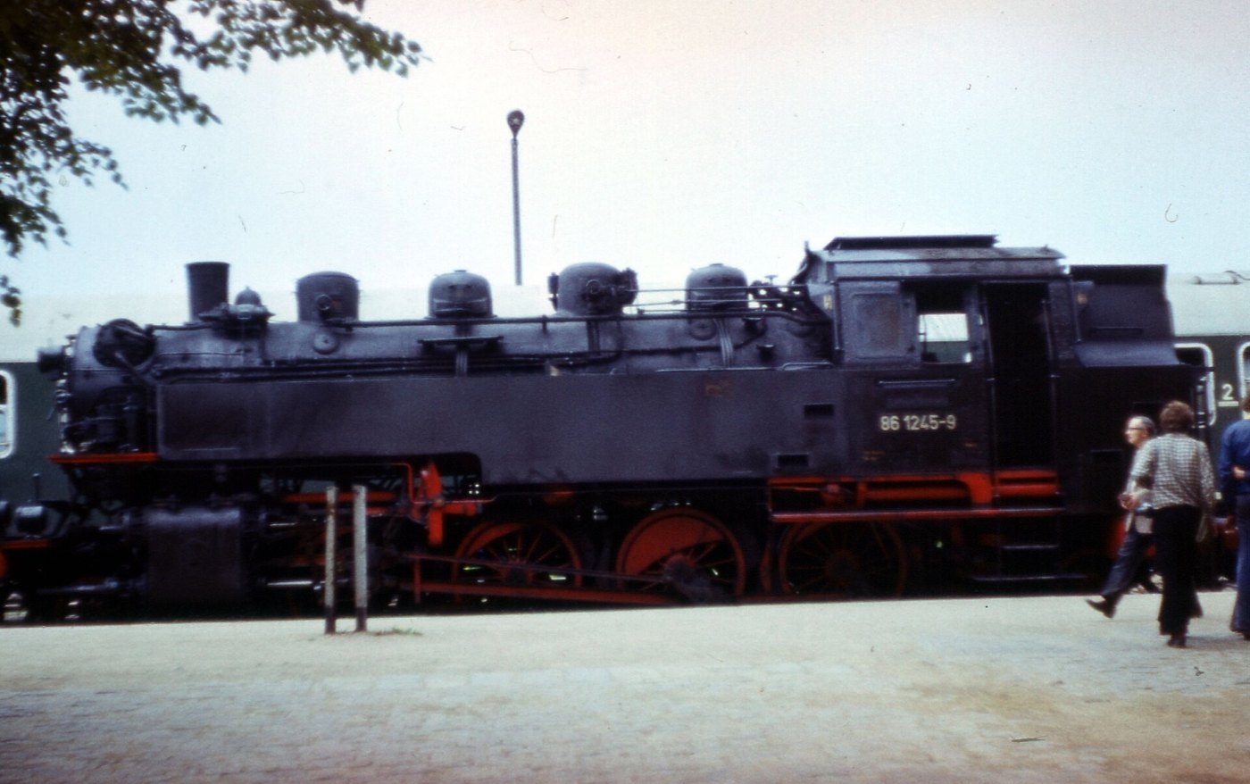 Dampflokomotive der Baureihe 86 der Deutschen Reichsbahn