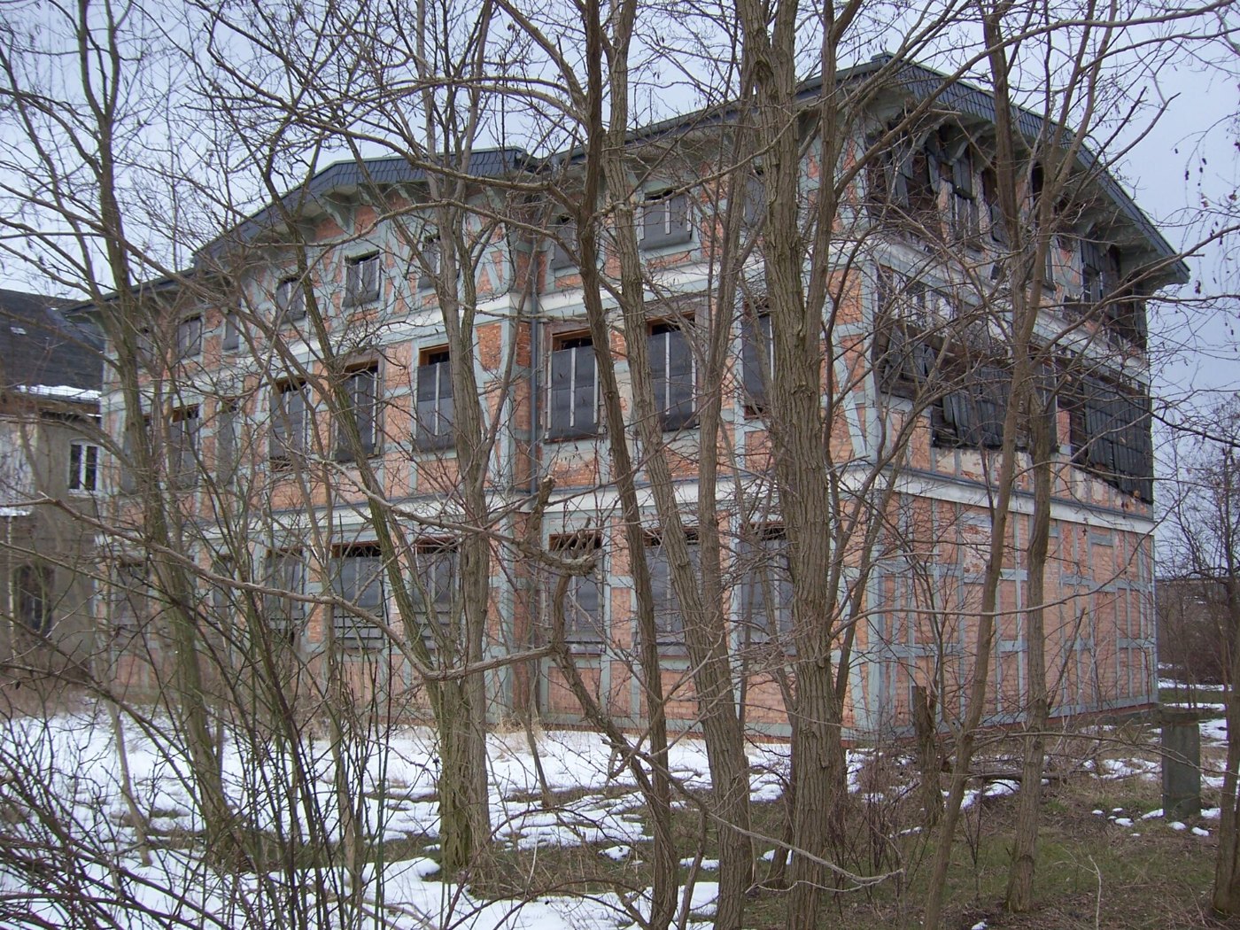 Alter Bahnhof Wittenberg, Gleisseite