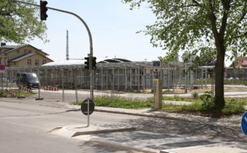 Baustelle am Bahnhof Greifswald 01