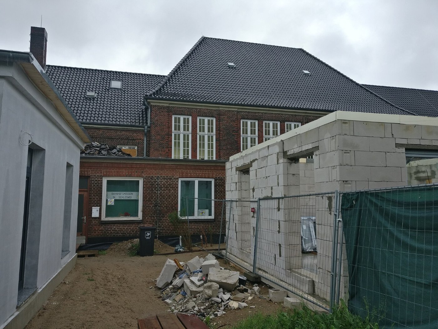 2017 06 07 Umbauarbeiten Bahnhof Schleswig