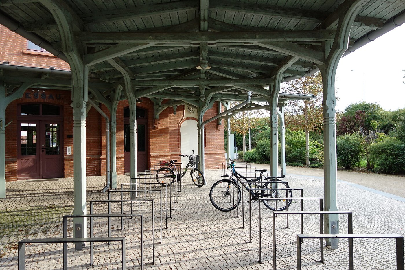 Dessau Wörlitzer Bahnhof, Bahnsteigdach (2)
