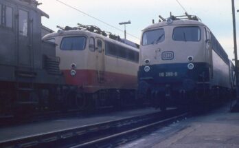 Bw Stuttgart Lok 110 288 Lok Baureihe 112 LABW Staatsarchiv Ludwigsburg