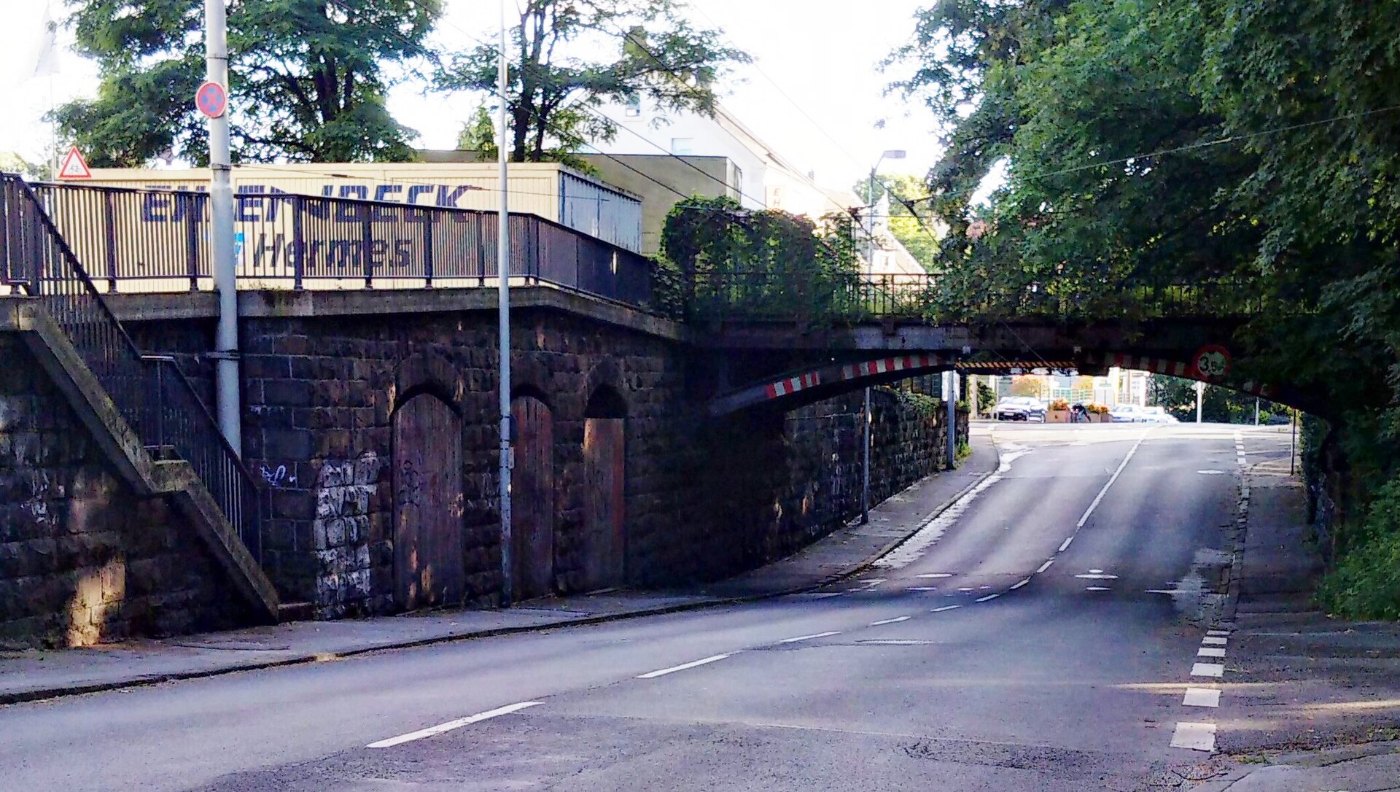 Unterführung Bahnhof Solingen Wald