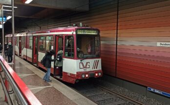 Straßenbahn Duisburg 901 1032 Hauptbahnhof