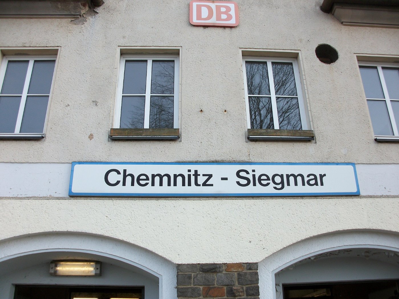 Bahnhof Chemnitz Siegmar, Empfangsgebäude (4)