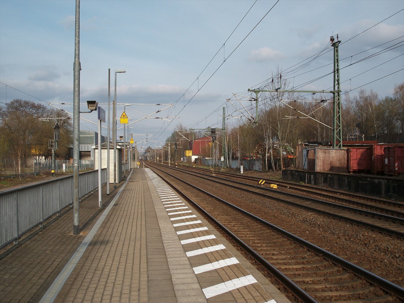 Bahnhof Chemnitz Siegmar, Gleis 1