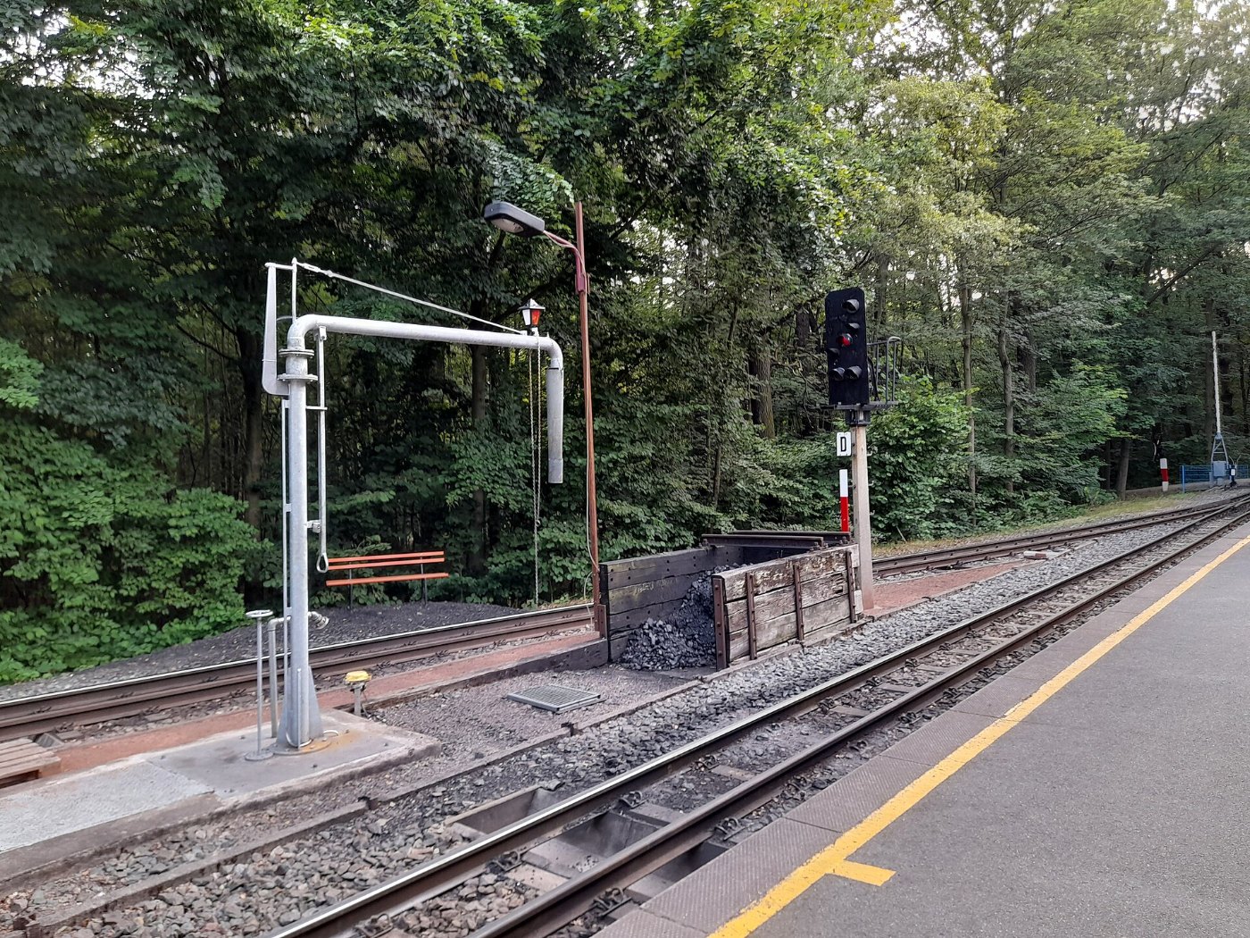 Bahnhof Küchwaldwiese (Parkeisenbahn Chemnitz), Wasserkran