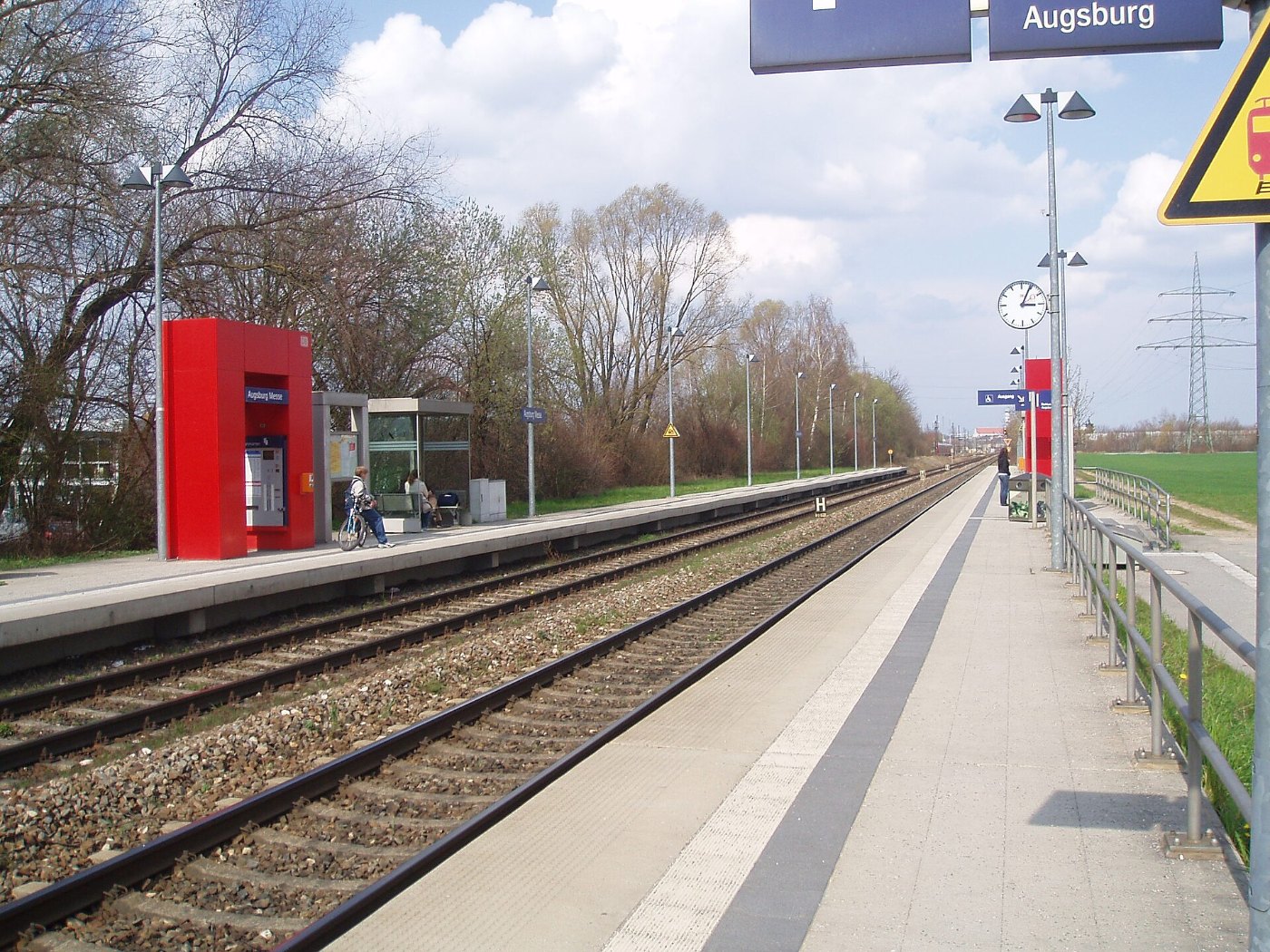 Bahnhof Augsburg Messe