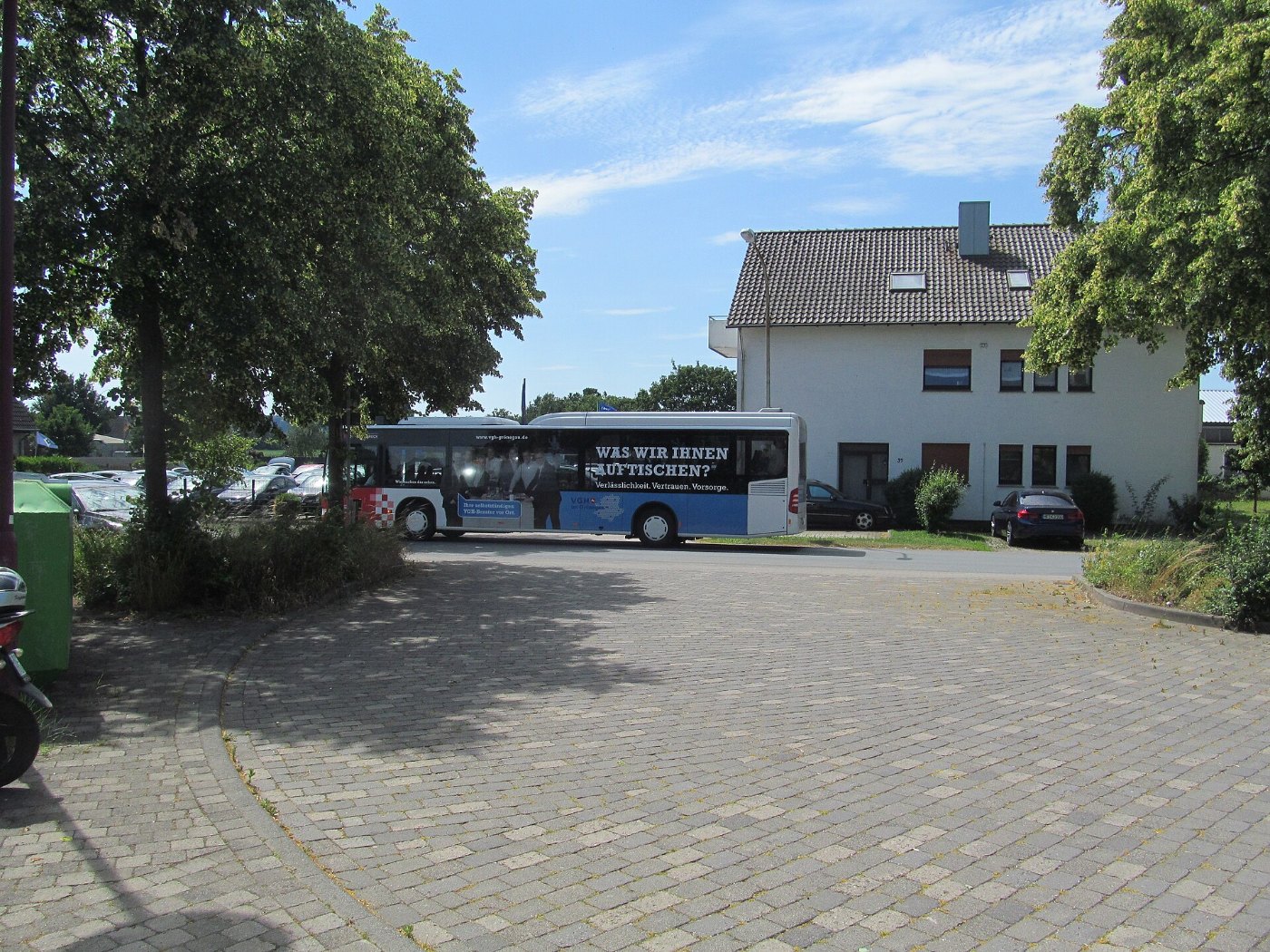 Bushaltestelle Bahnhof, 3, Düingdorf, Bruchmühlen, Melle, Landkreis Osna