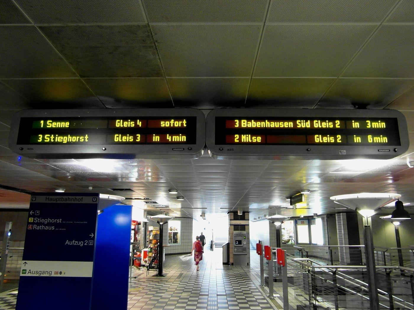 Bielefeld Stadtbahn U Bahnhof Hauptbahnhof ()