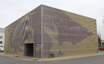 Fahrradhalle Bahnhof Rosenheim 1