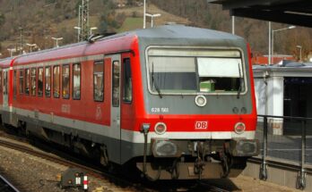 Bahnhof Weinheim DB Baureihe 628 4 628 561 2019 02 13 14 42 25