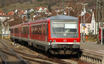 Bahnhof Weinheim DB Baureihe 628 4 628 561 2019 02 13 14 42 32