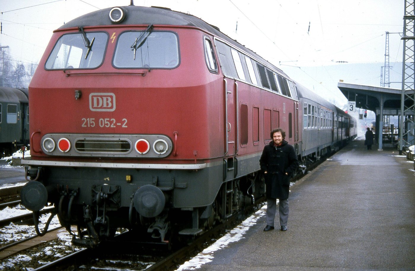 Aalen Lok 215 052 Eilzug Aalen Ulm Bnb Wagen Eisenbahnfotograf (Harald K