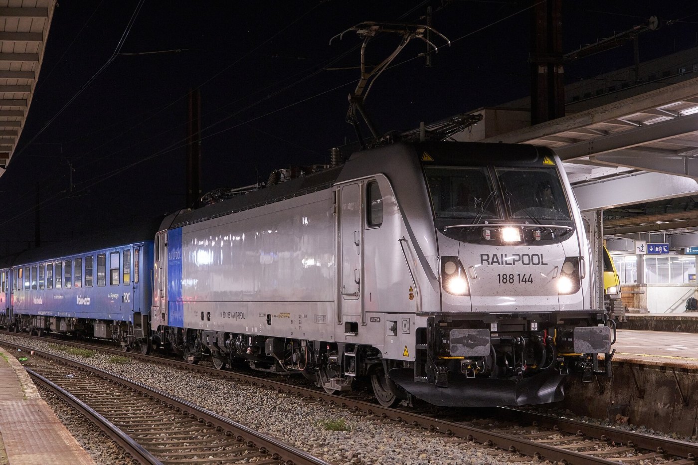 Belgien Brüssel European Sleeper TCS Train Charter Services ES 475 Paris