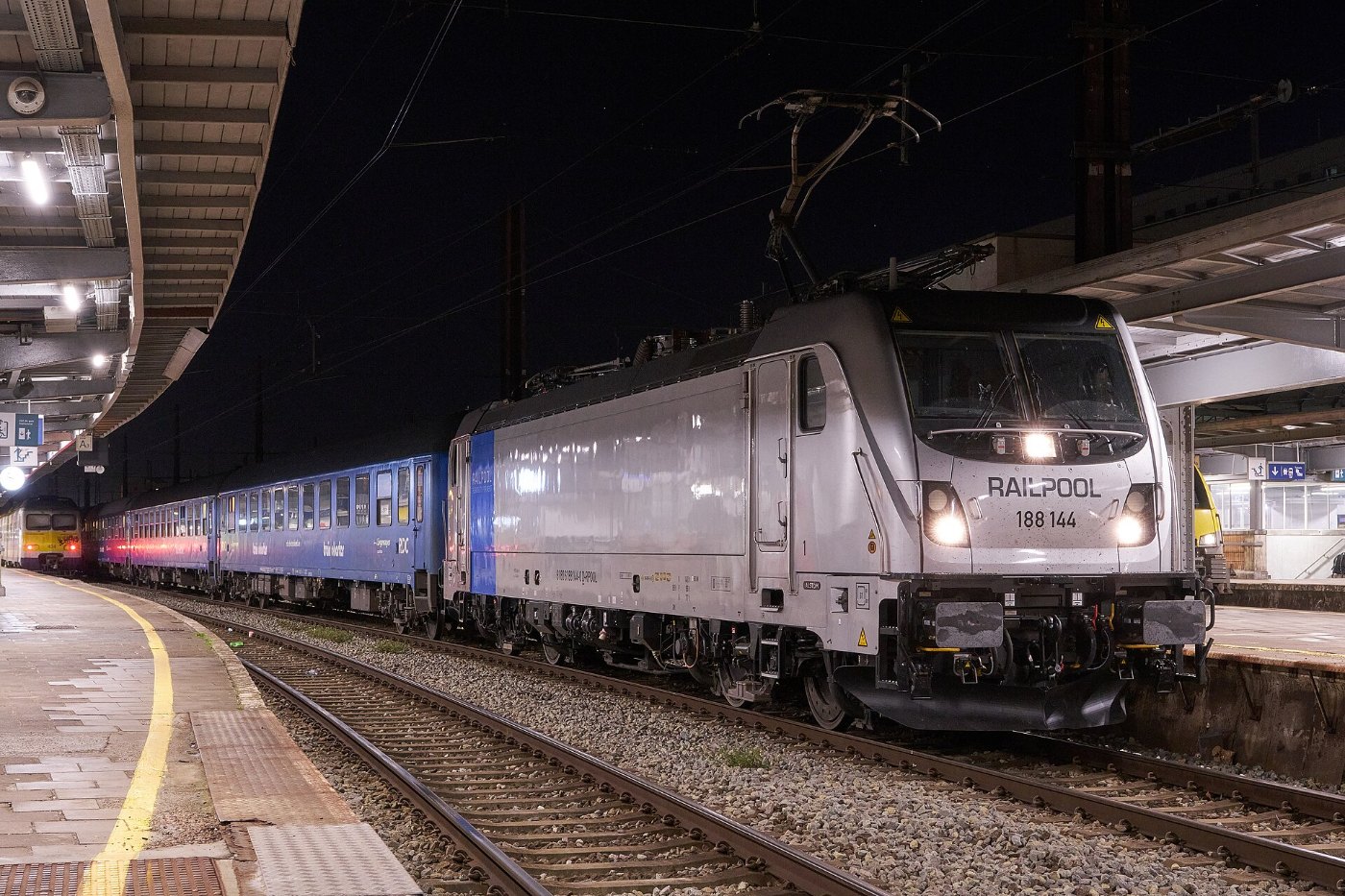 Belgien Brüssel European Sleeper TCS Train Charter Services ES 475 Paris