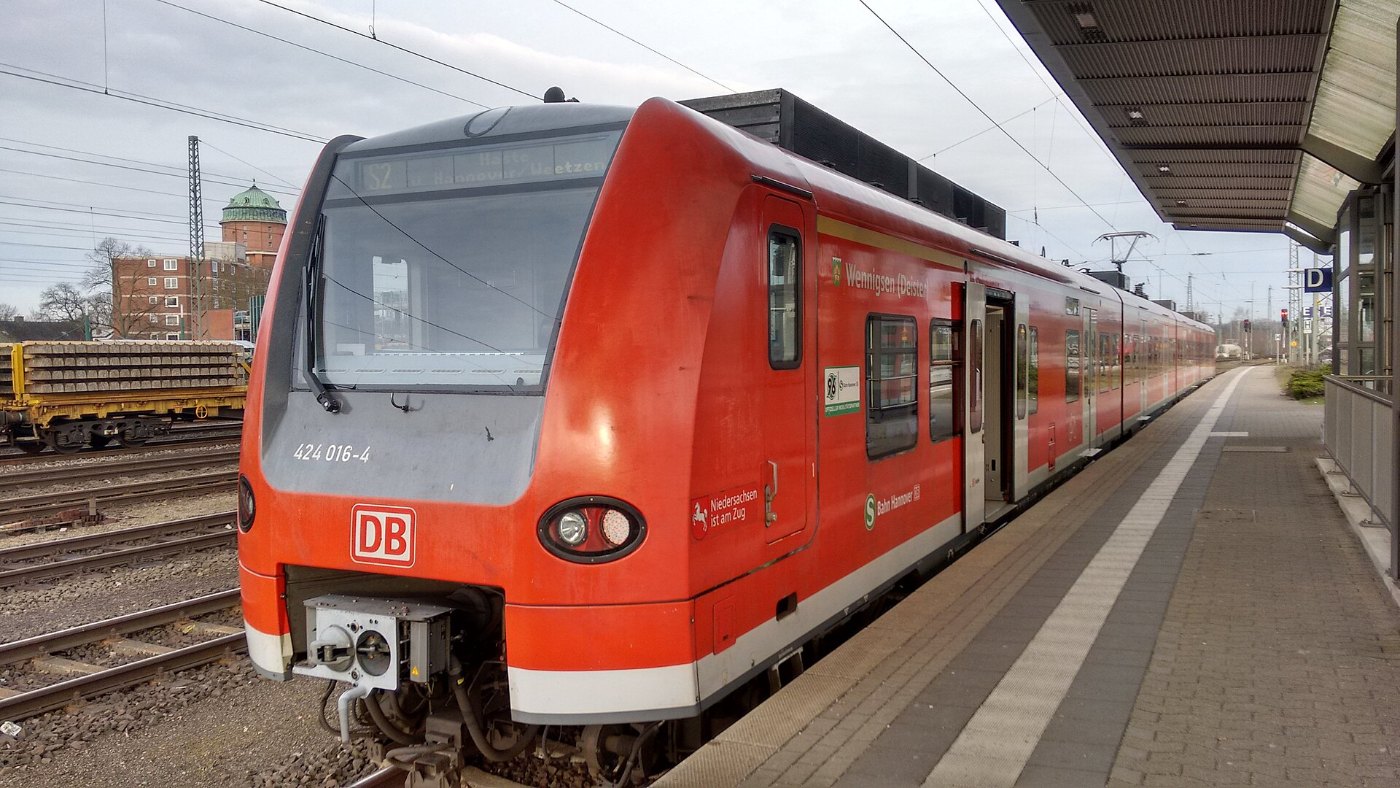 DB 424 016 S Bahn Hannover Nienburg