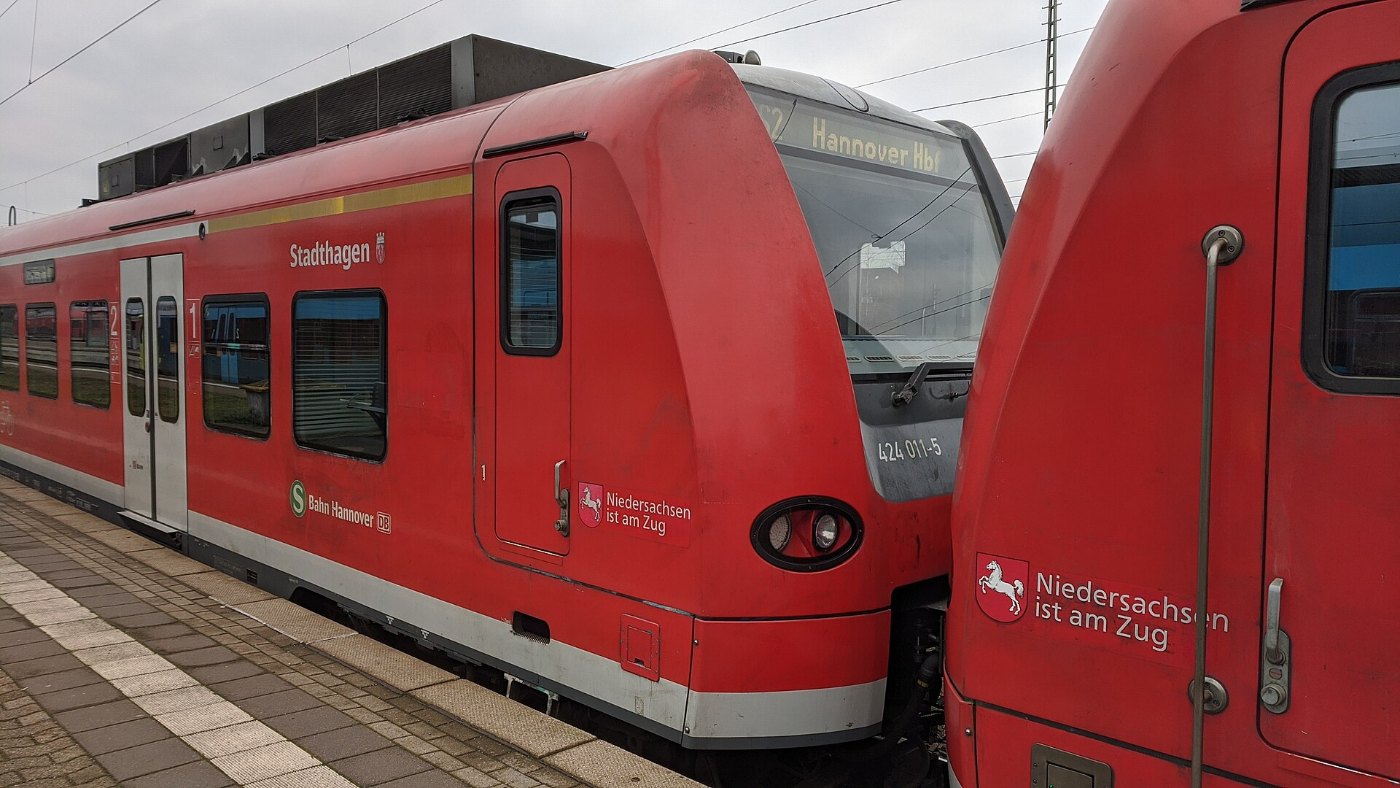 DB 424 011 S Bahn Hannover Nienburg