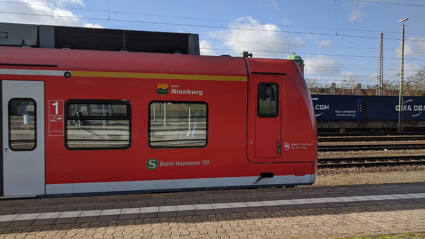 DB 424 025 S Bahn Hannover Nienburg
