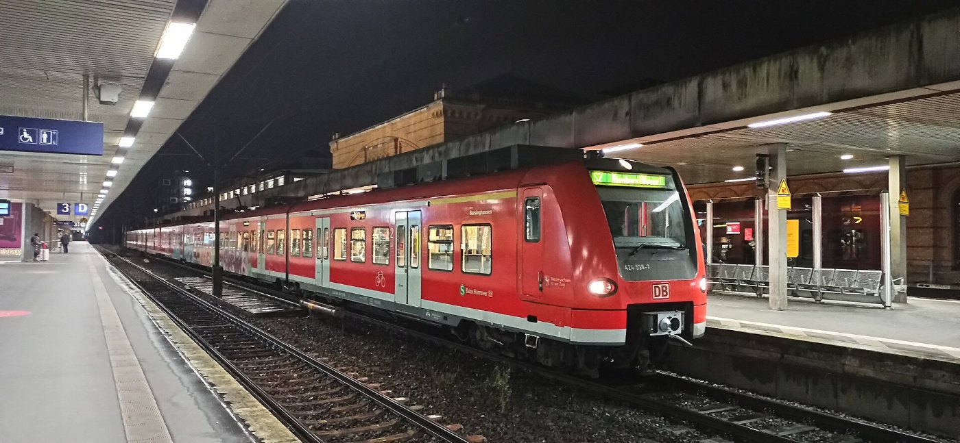 DB 424 538 S Bahn Hannover Hannover Hbf