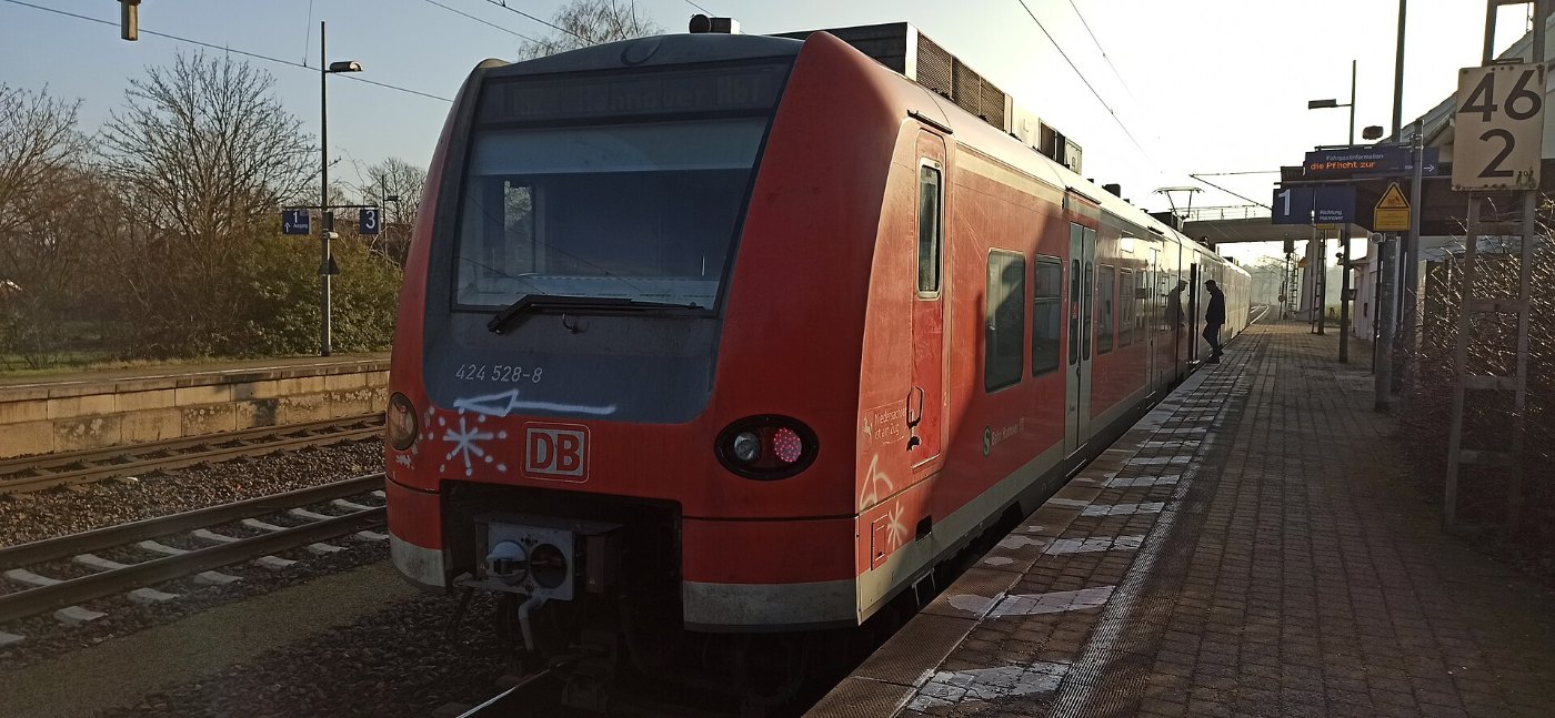 DB 424 528 S Bahn Hannover Linsburg