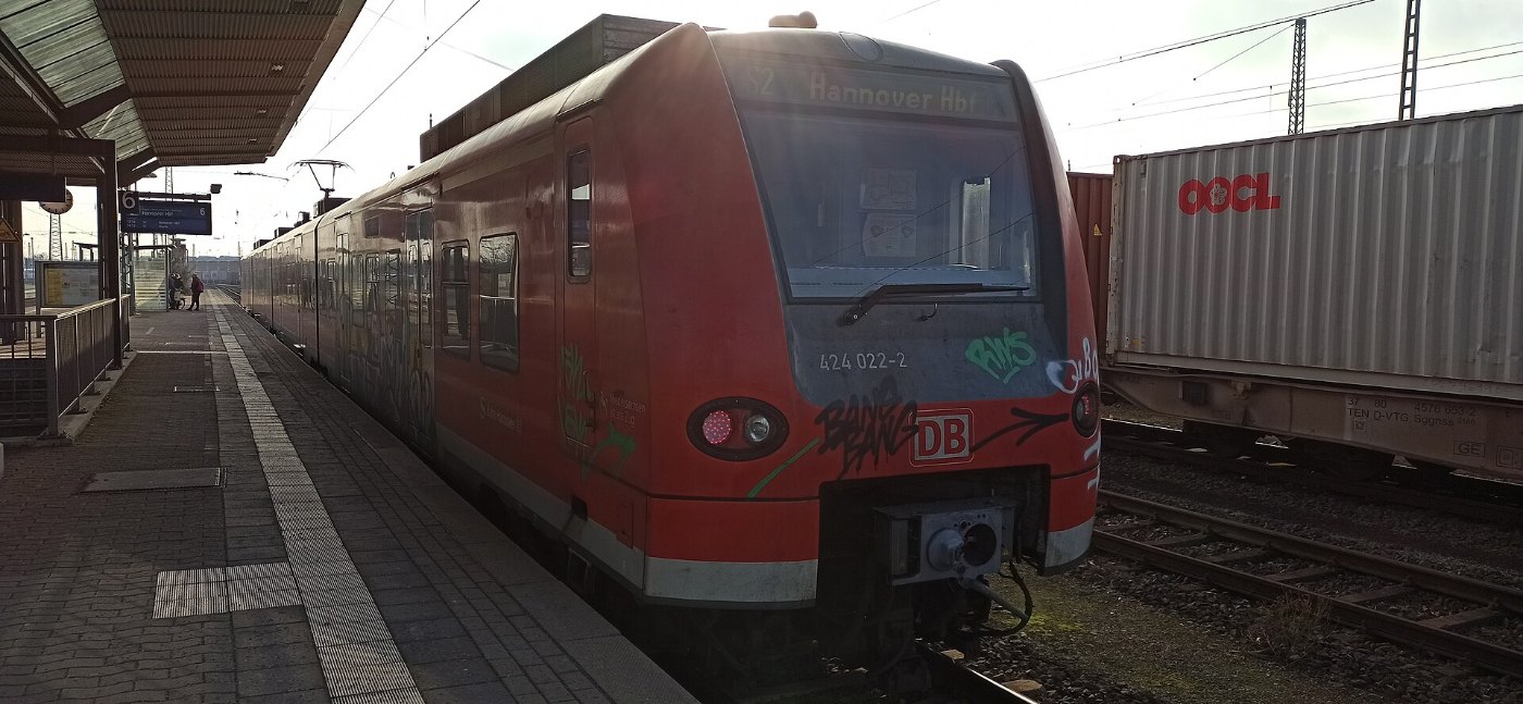 DB 424 022 S Bahn Hannover Nienburg