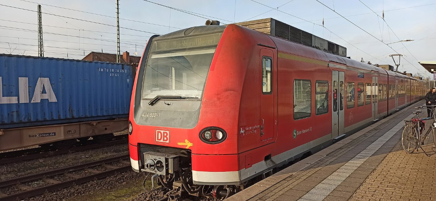DB 424 522 S Bahn Hannover Nienburg